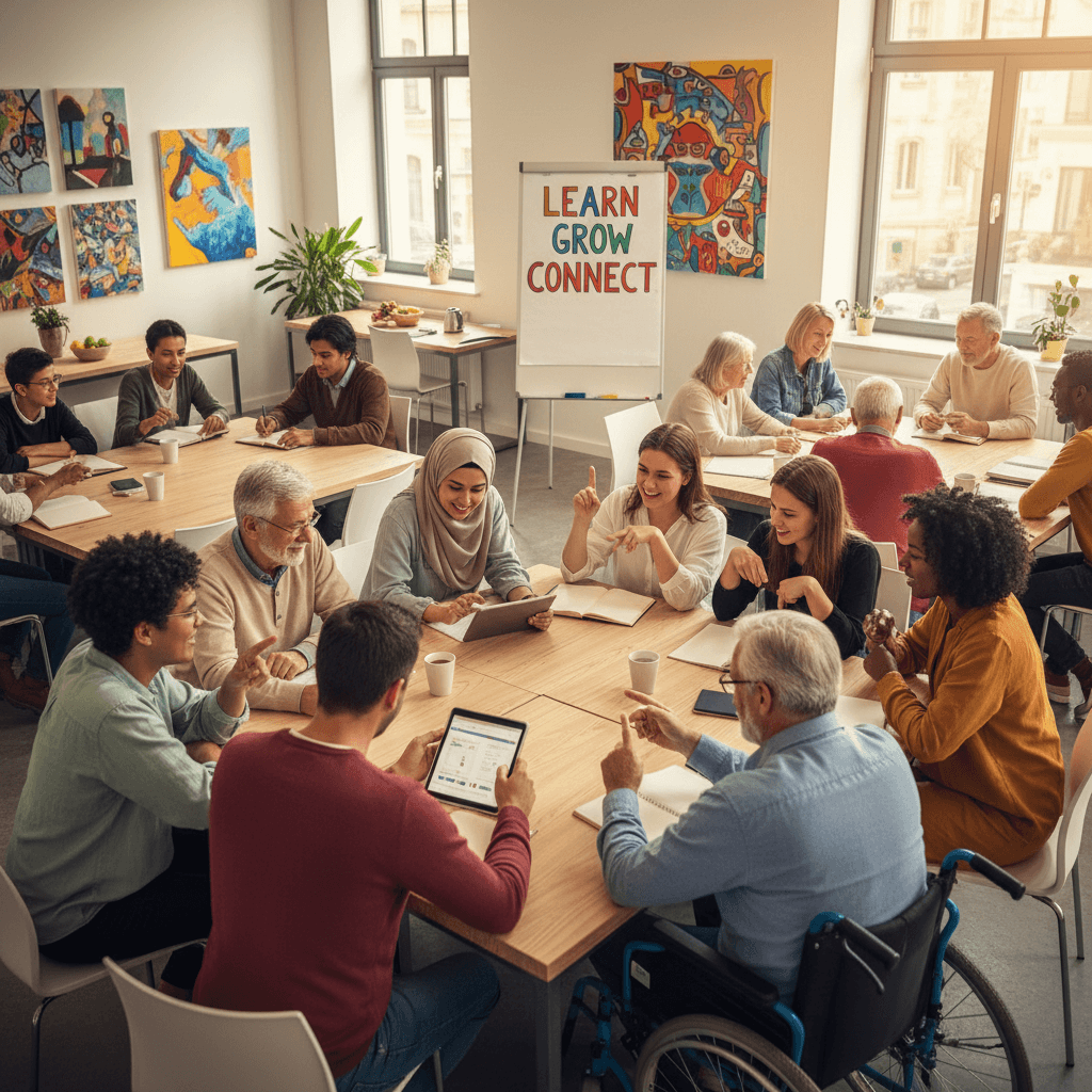 Group learning environment