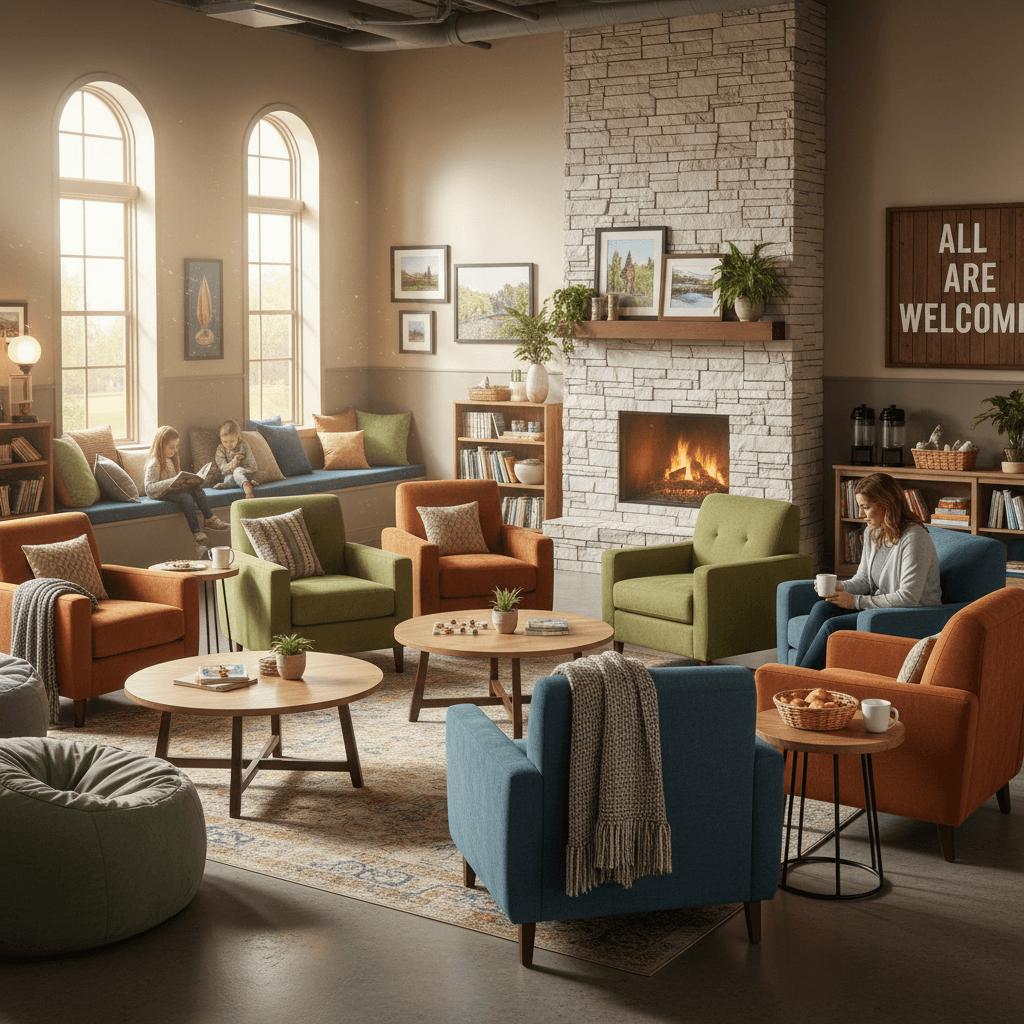 Community venue with accessible inclusive environment